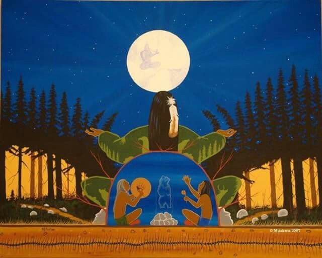 Sacred animal spirit guide - connection to indigenous wisdom and nature spirits